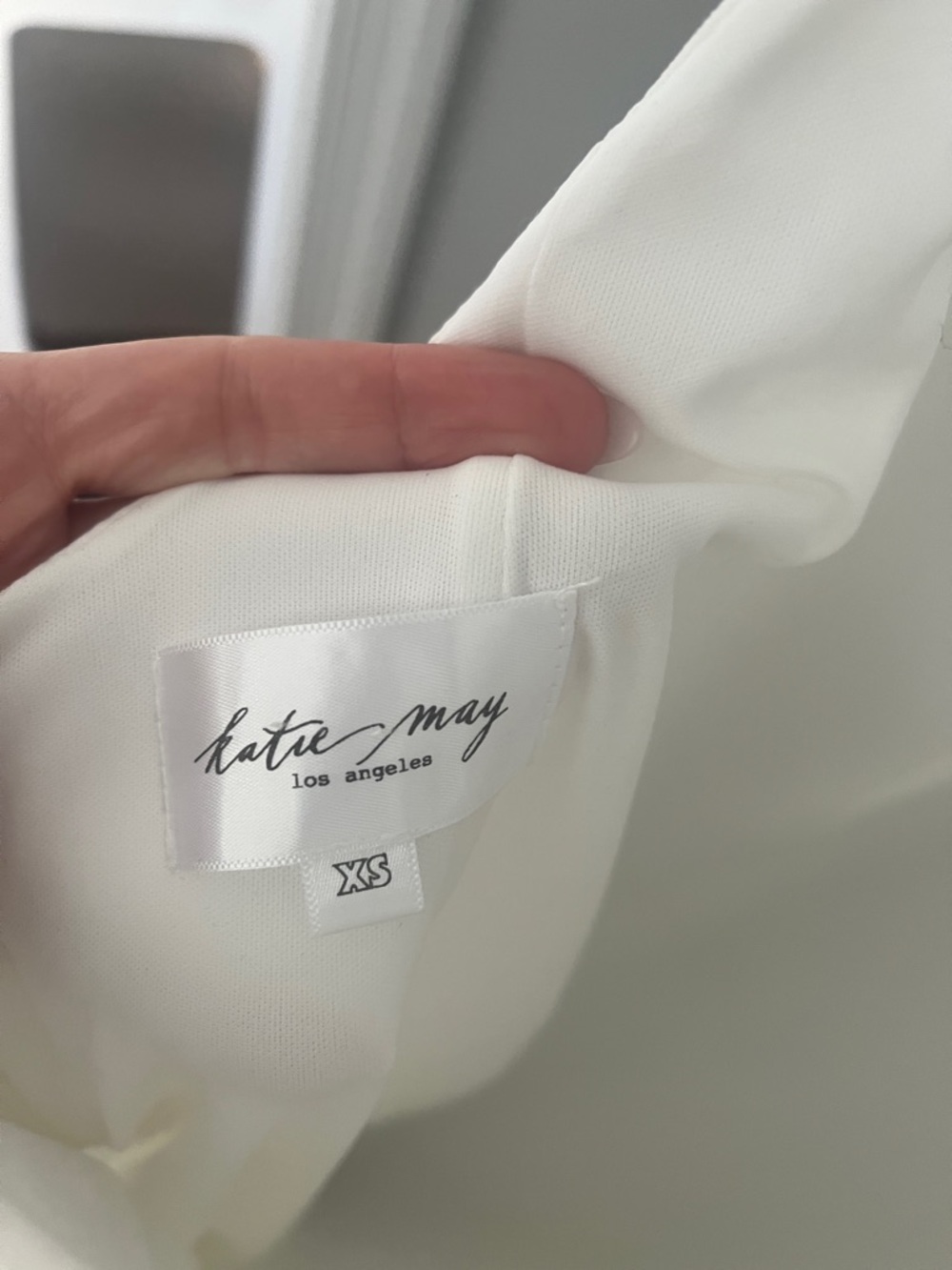 Katie May Bambina Ivory V-Neck backless Gown - Picture 5 of 7